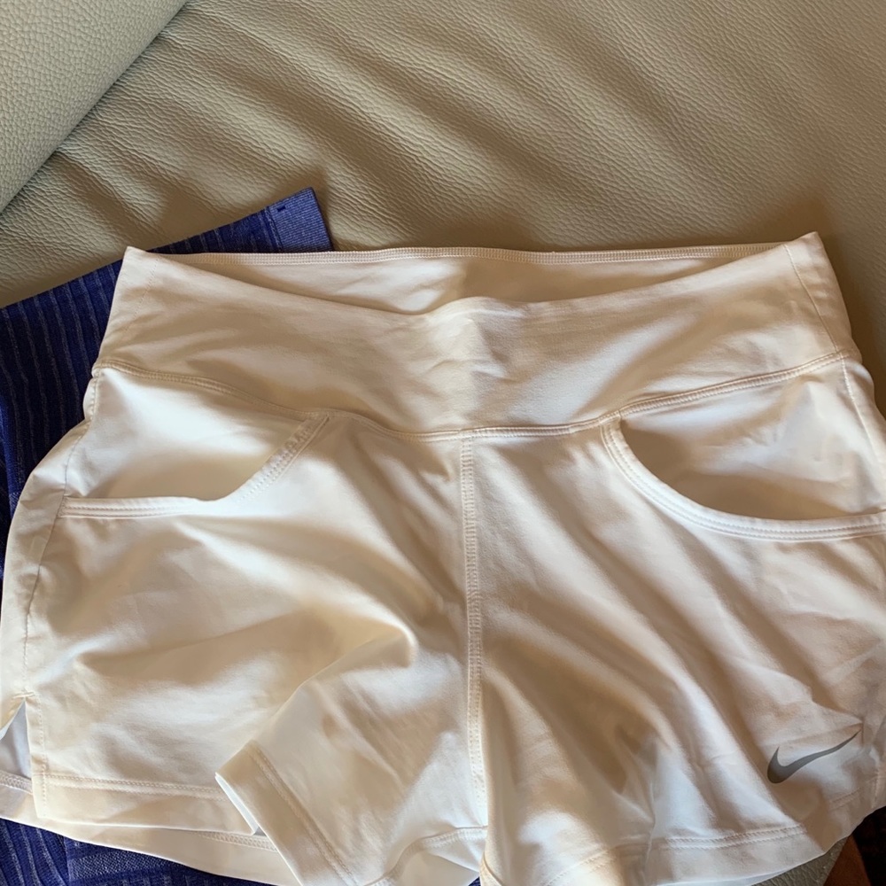 Lulu lemon lilac top size small and a Nike shorts
